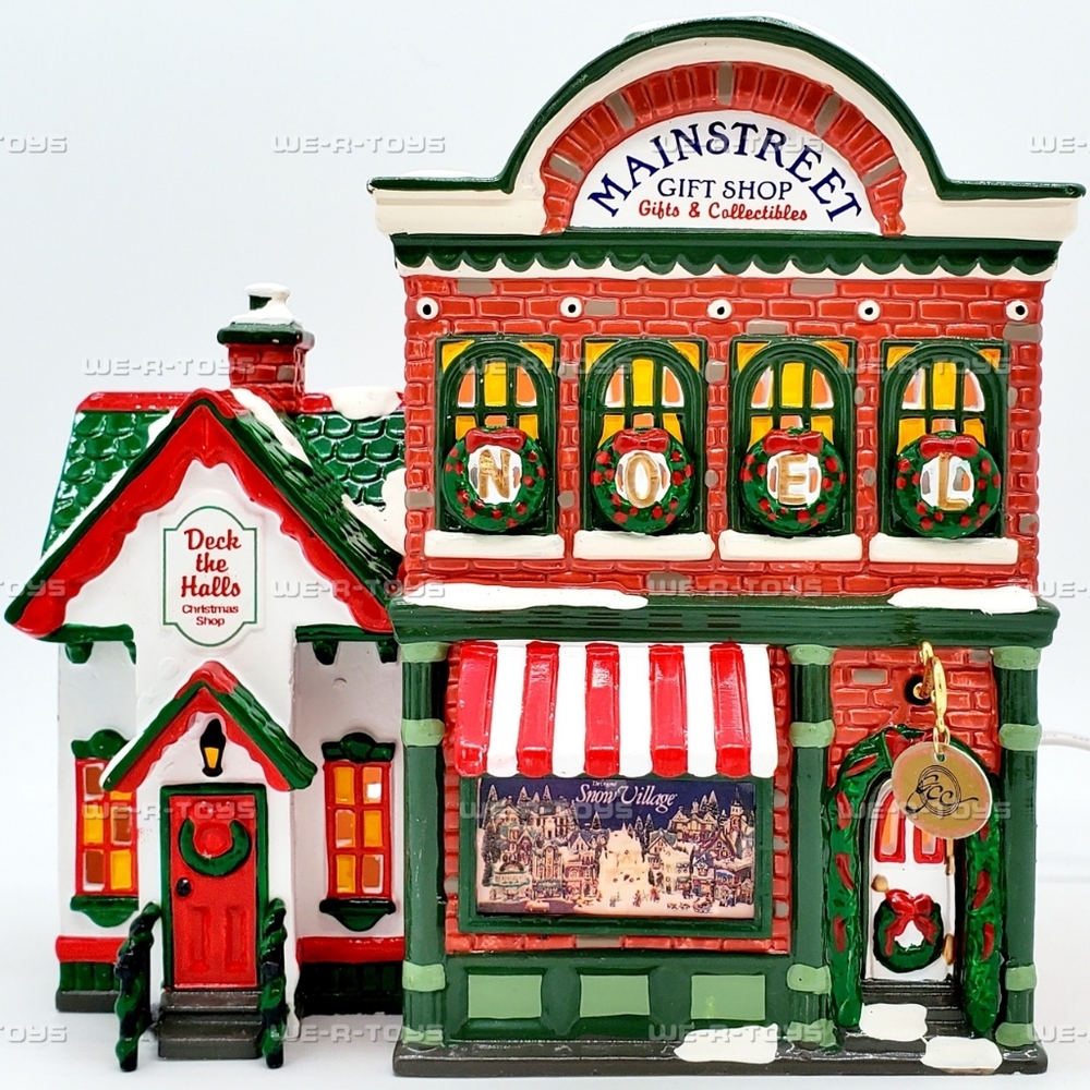 Dept 56 Mainstreet Gift Shop The Original Snow Village Retired 1997